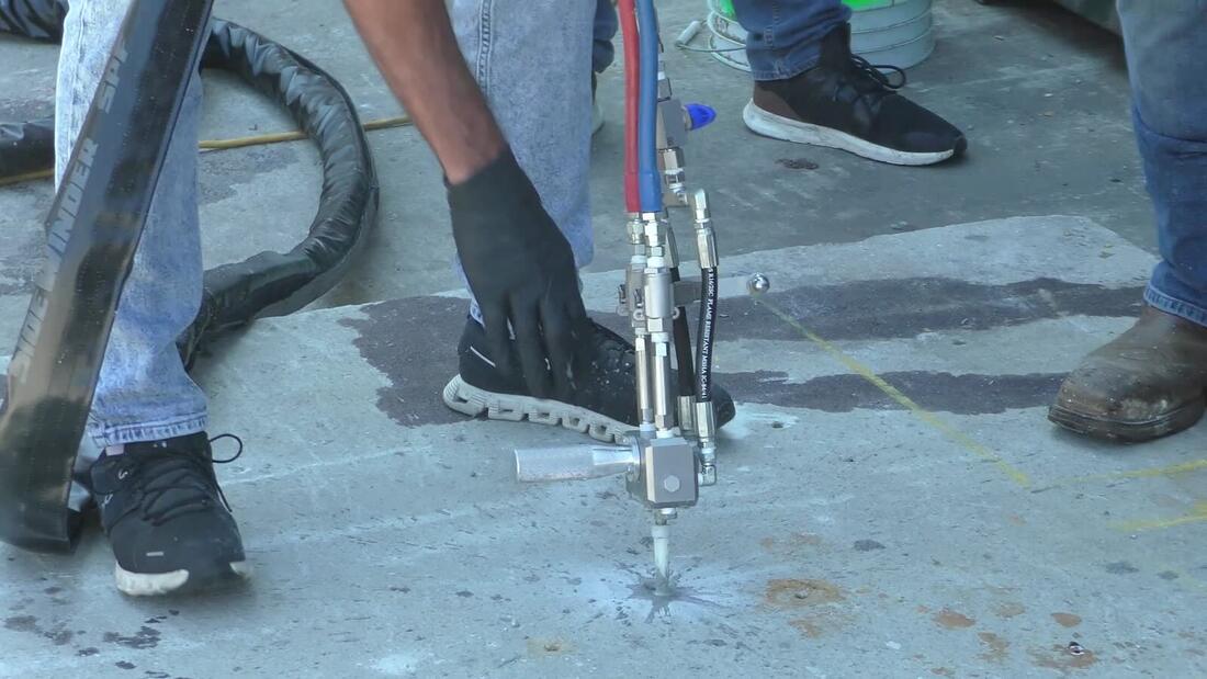 Joint injection with MixMaster Pro