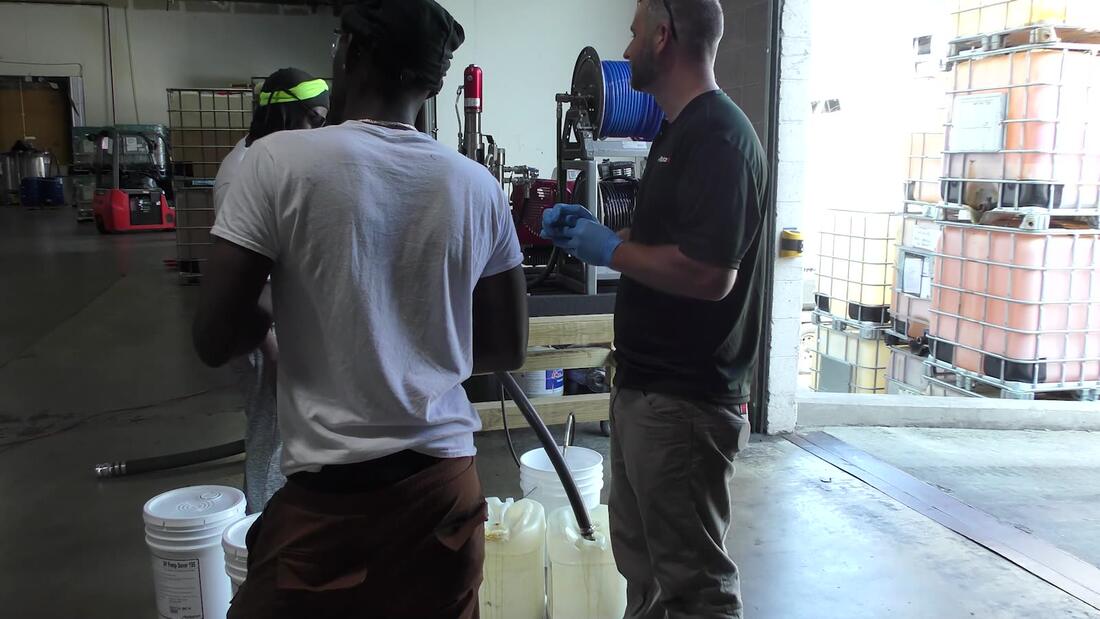 Working on the PolyShark pump
