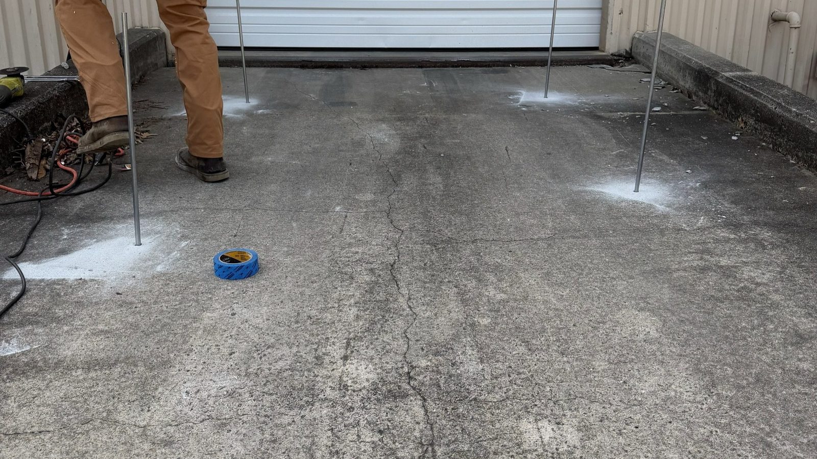 Loading dock job site